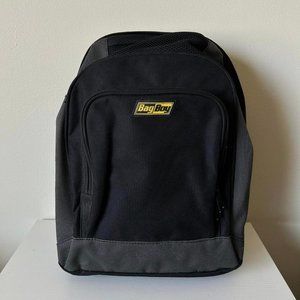 2 Tone Black/Gray Bag Boy Backpack/Book Bag/Carry On Bag